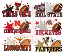 Load image into Gallery viewer, College Full Hat DTF Transfers