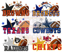 Load image into Gallery viewer, Pro Football Full Hat DTF Transfers