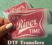 Load image into Gallery viewer, River Time DTF Transfer