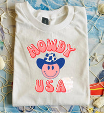 Load image into Gallery viewer, Howdy USA DTF Transfer