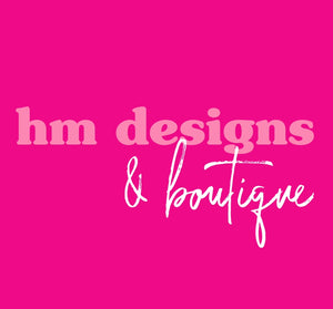 HM Designs & Boutique logo
