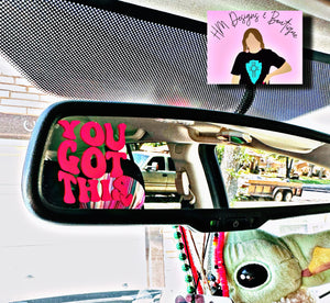 You Got This Mirror Decal