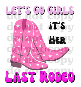 Last Rodeo Digital Print