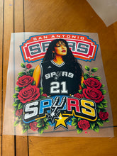 Load image into Gallery viewer, Selena Spurs DTF
