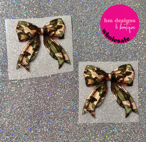 Camo Bow DTF Transfer