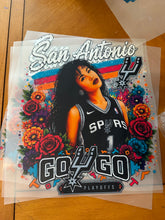 Load image into Gallery viewer, Selena Spurs DTF
