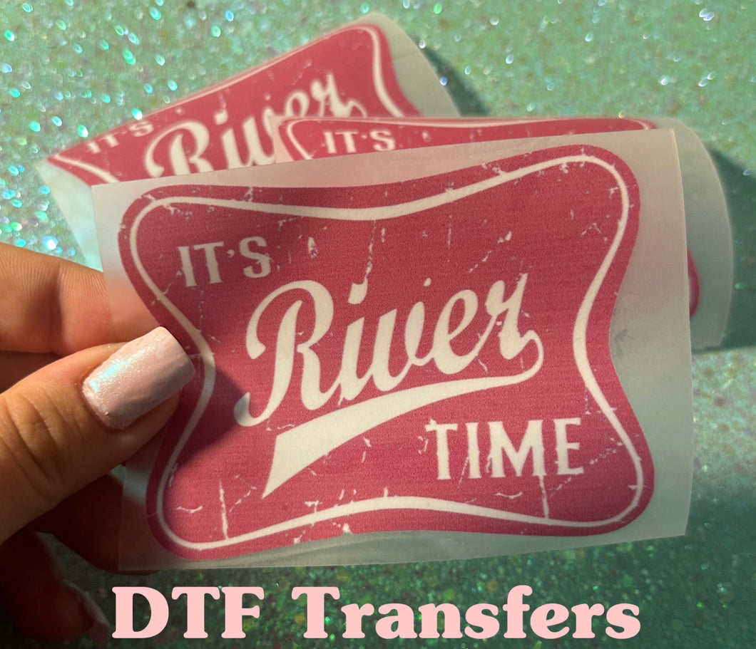 River Time DTF Transfer