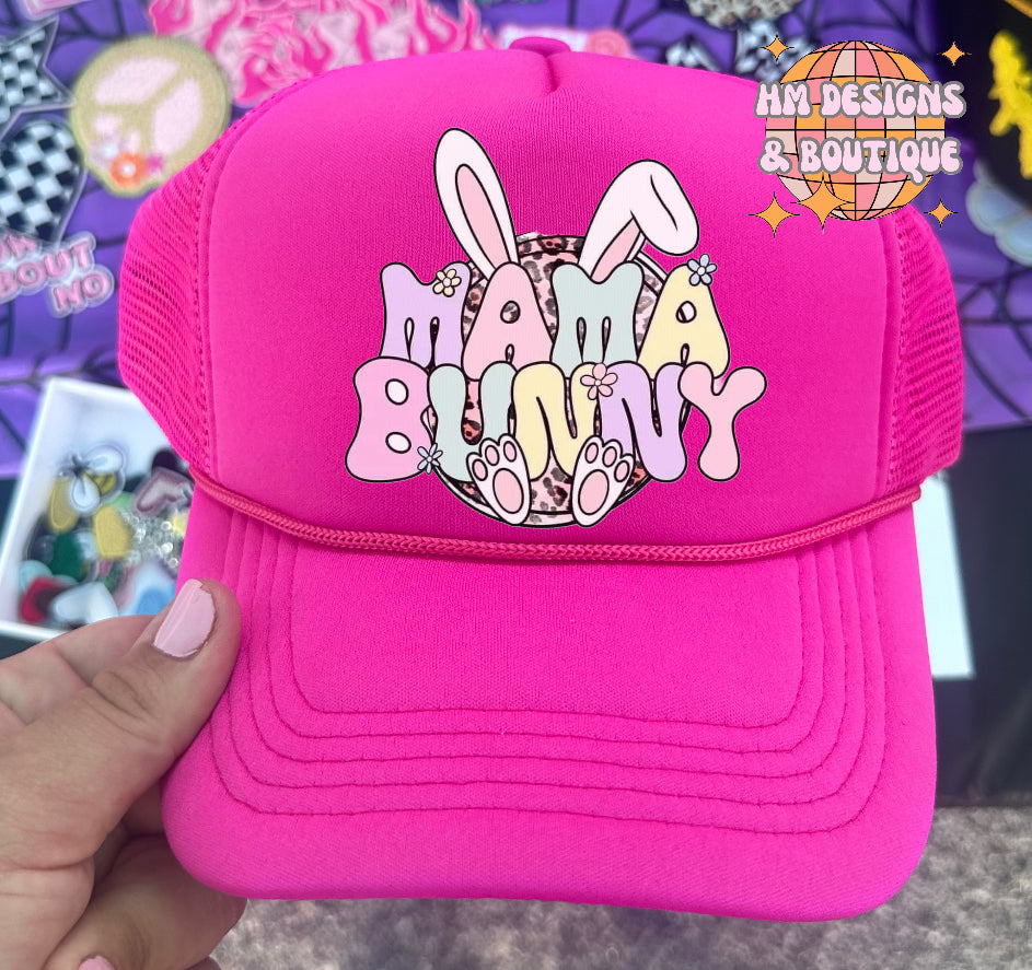 Mama Bunny Trucker Hat