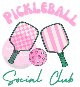 Pickleball Social Club - DTF Transfer