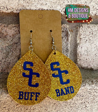 Load image into Gallery viewer, SC Buff Band Earrings
