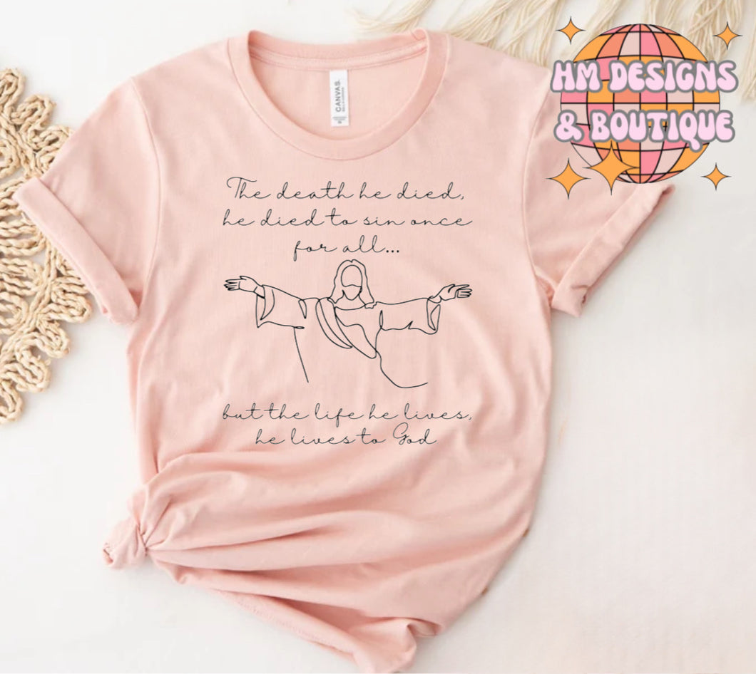 Lives to God Tee