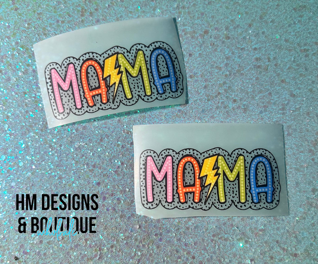 Mama Cartoon DTF Transfer