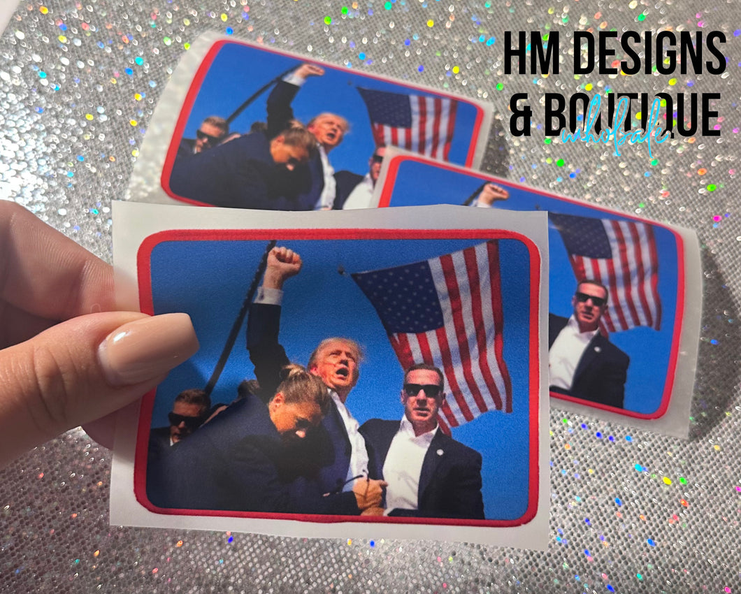 Faux Patch - Trump DTF Transfer