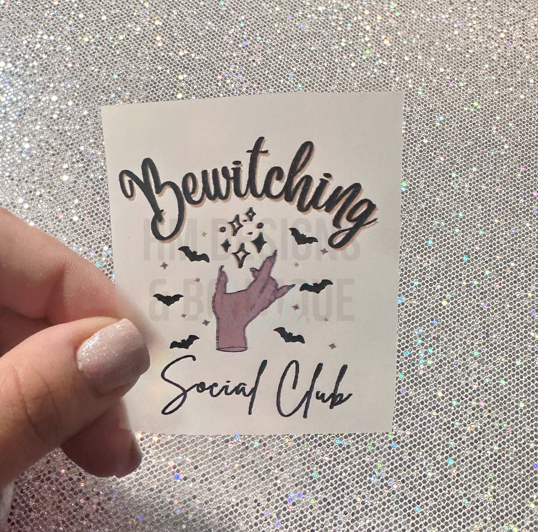 Bewitching Social Club DTF Transfer