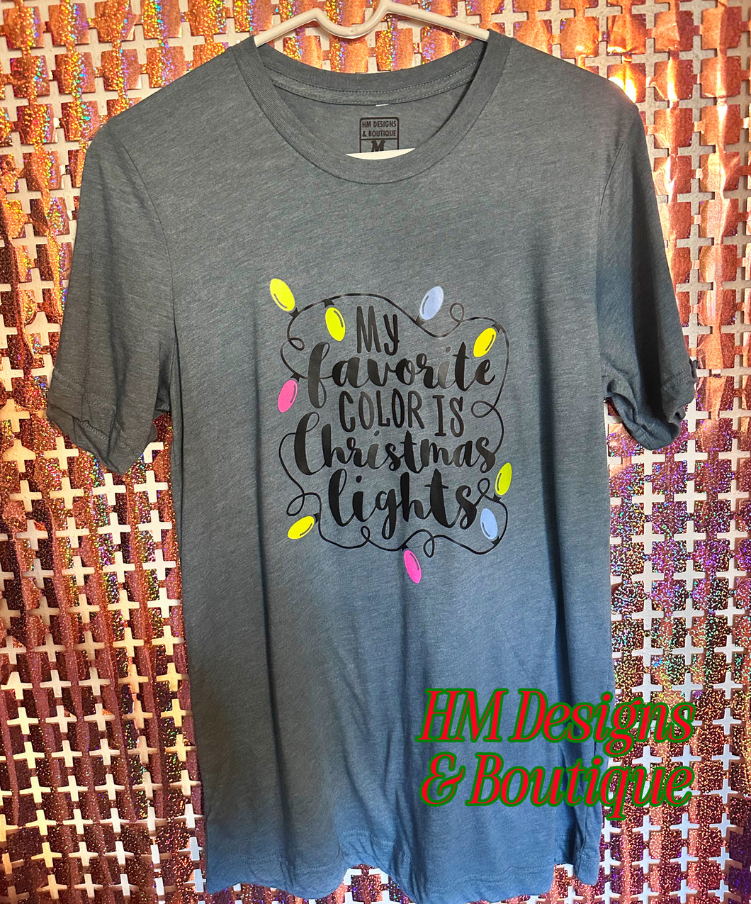 Christmas Lights Tee