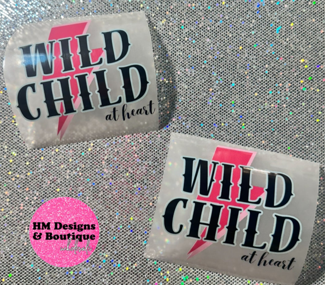 Wild Child at Heart DTF Transfer