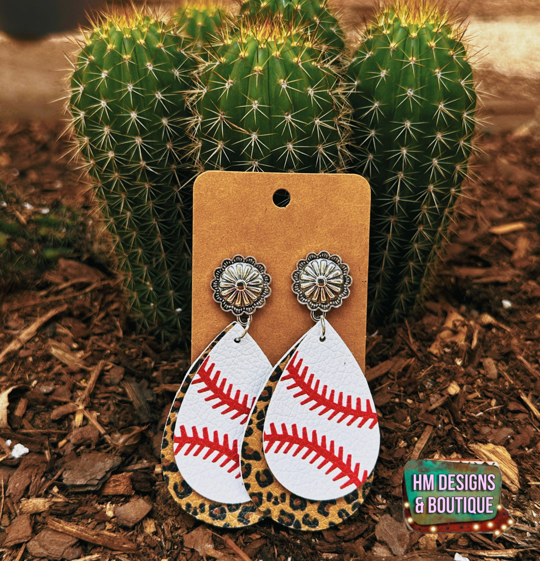 Baseball Babe Earrings