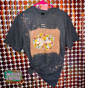 Mama Bleached Tee