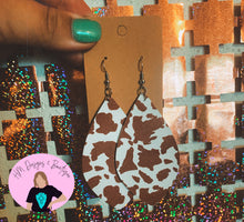 Load image into Gallery viewer, Cowtown Babe Earrings
