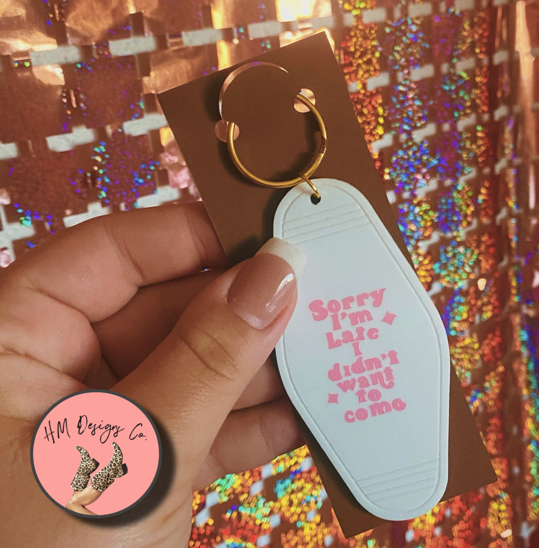 Sorry I’m Late…Vintage Room Key