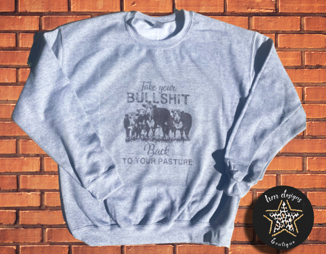 Pasture Distressed Pullover