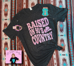 Raised on ‘90s Country Tee