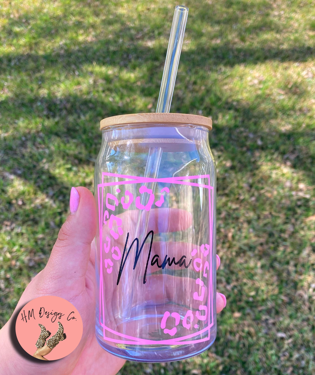 Girl Mama Glass Cup