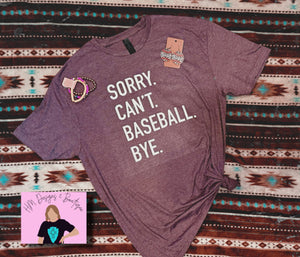 Baseball. Can’t. Tee