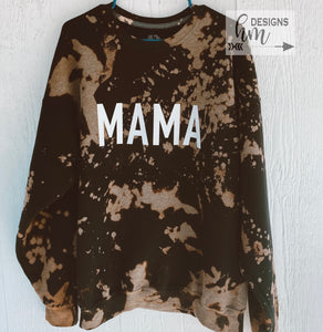 MAMA Bleached Pullover