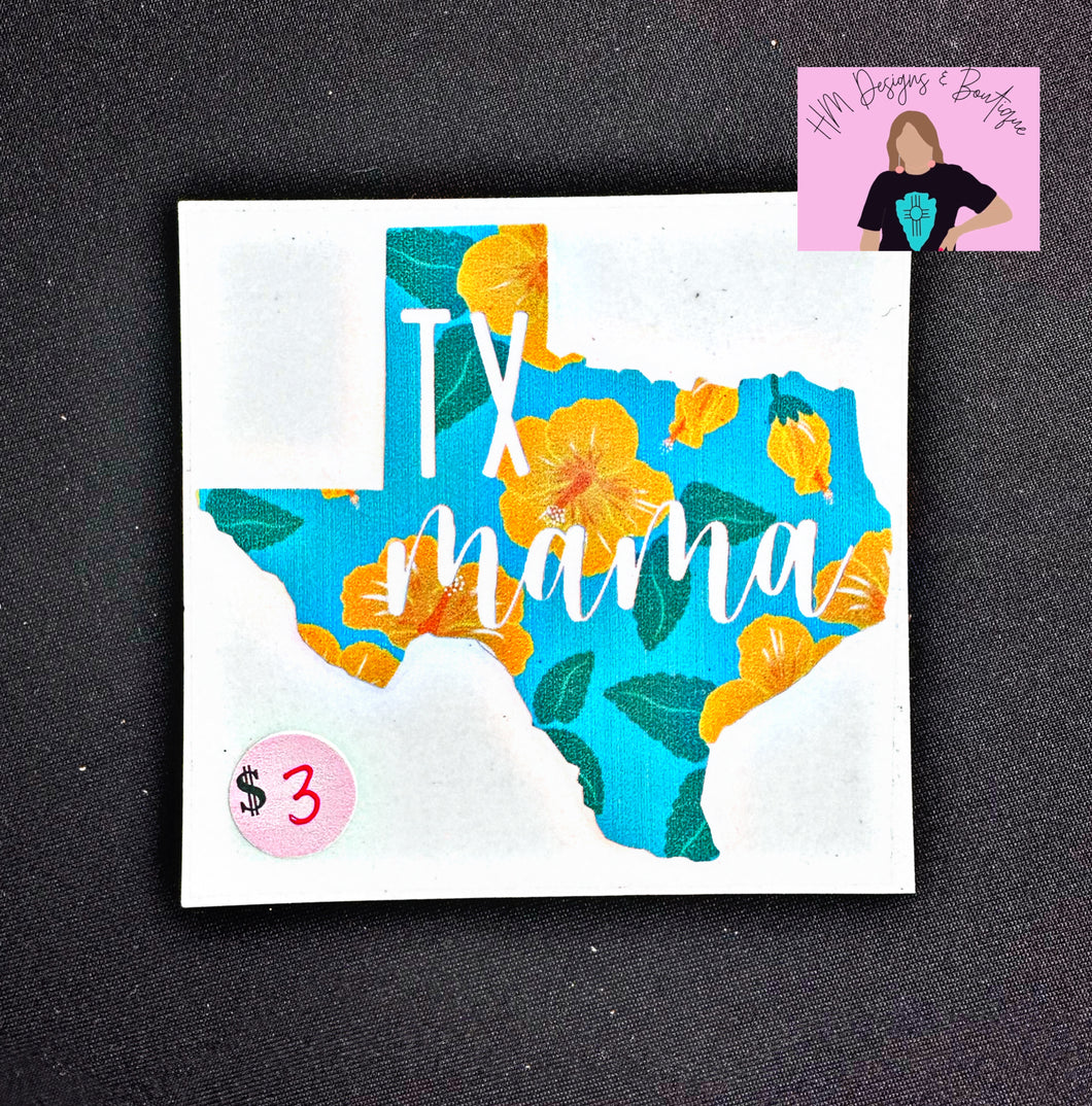 TX Mama Decal