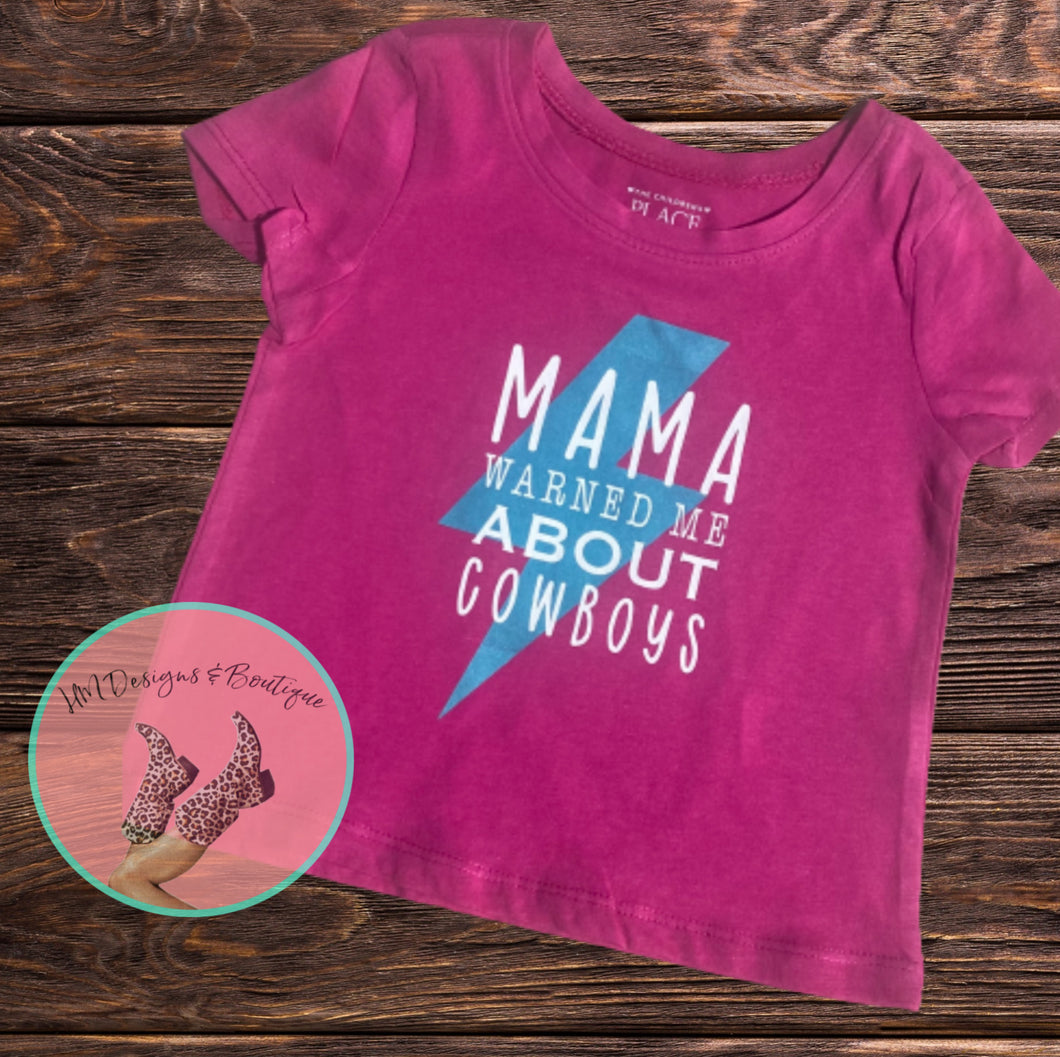 Mama Warned Me Tee
