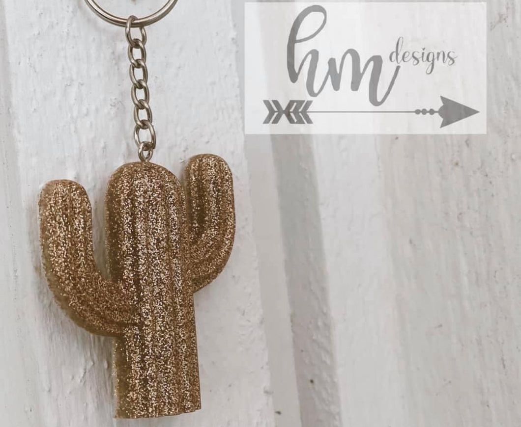 Cactus Keychain