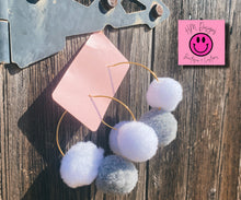 Load image into Gallery viewer, Steele Pom Earrings
