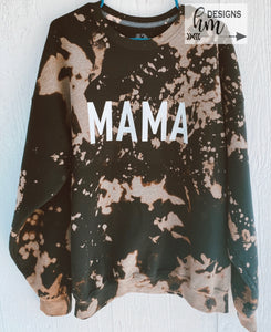 MAMA Bleached Pullover