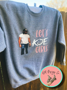 Let’s Koe Girls Pullover