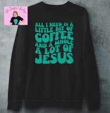 Load image into Gallery viewer, Coffee &amp; Jesus Pullover
