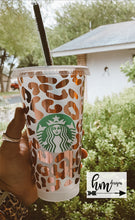 Load image into Gallery viewer, Leopard Cold Cup
